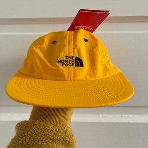 The North Face Gold Yellow Throwback Tech Hat